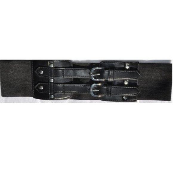 Belt Lot of Five Hell Bunny Women's Retro Vintage Rizzo Belt One Size 3 In Wide - Picture 2 of 6